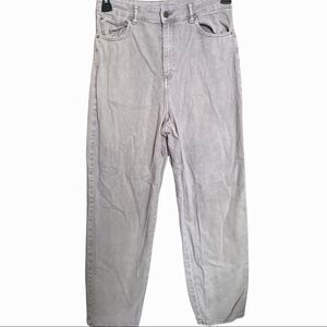 H&M Grey Marbled Straight Leg Denim